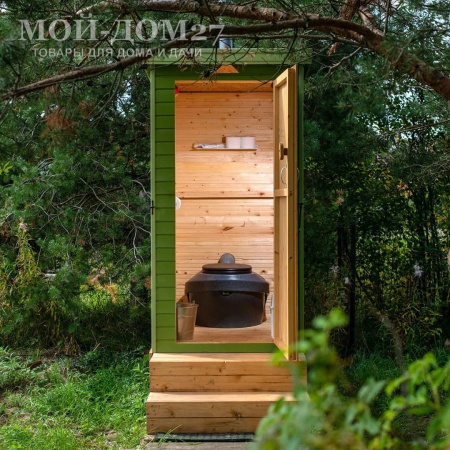 Компостный туалет Rostok 230 (черный гранит) | Мой-Дом27 | Стационарный компостный биотуалет цвета черный гранит емкостью накопительного бака 230 л. Этого хватит на весь дачный сезон.
Особенность является удобное опорожнение через дверцу снаружи помещения. Уборные отходы после полного цикла компостирования представляют собой ценное удобрение для почвы.